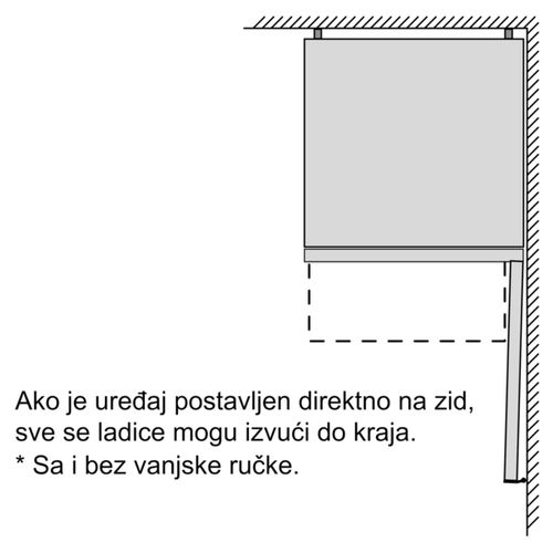 Bosch kombinirani hladnjak KGN39VLEB slika 8