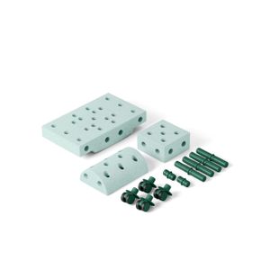 MODU Curiosity set, Ocean Mint / Forest Green