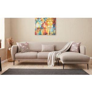 Atelier Del Sofa Kutna garnitura na razvlačenje, Krem, Venus R - Cream