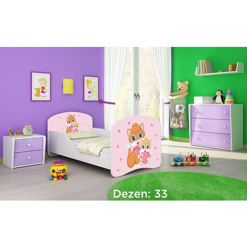 Deciji krevet ACMA I 160x80 + dusek 6 cm33 slika 1