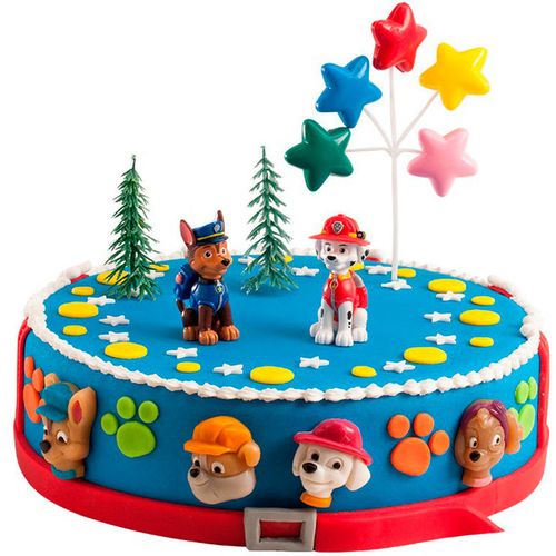 Paw Patrol set ukrasa za tortu slika 1