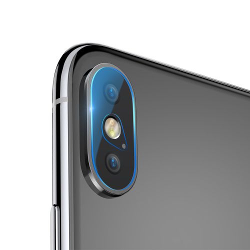 Kaljeno staklo za kameru 2 x Baseus za iPhone X / XS / XS Max slika 1