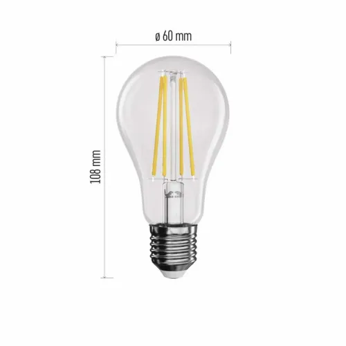 Led sijalica Filament A60 7,8W 1060lm E27 NW Emos ZF5151 slika 2