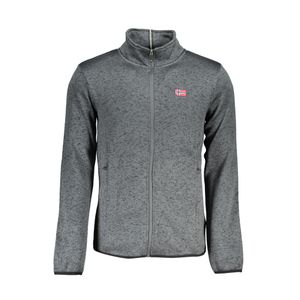 NORWAY 1963 MEN'S GRAY ZIP SWEATSHIRT