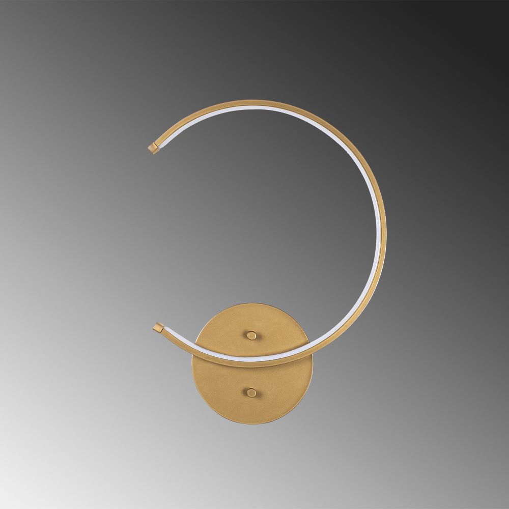 Lampa za zid Moon - 13329 u zlatnoj boji slika 5