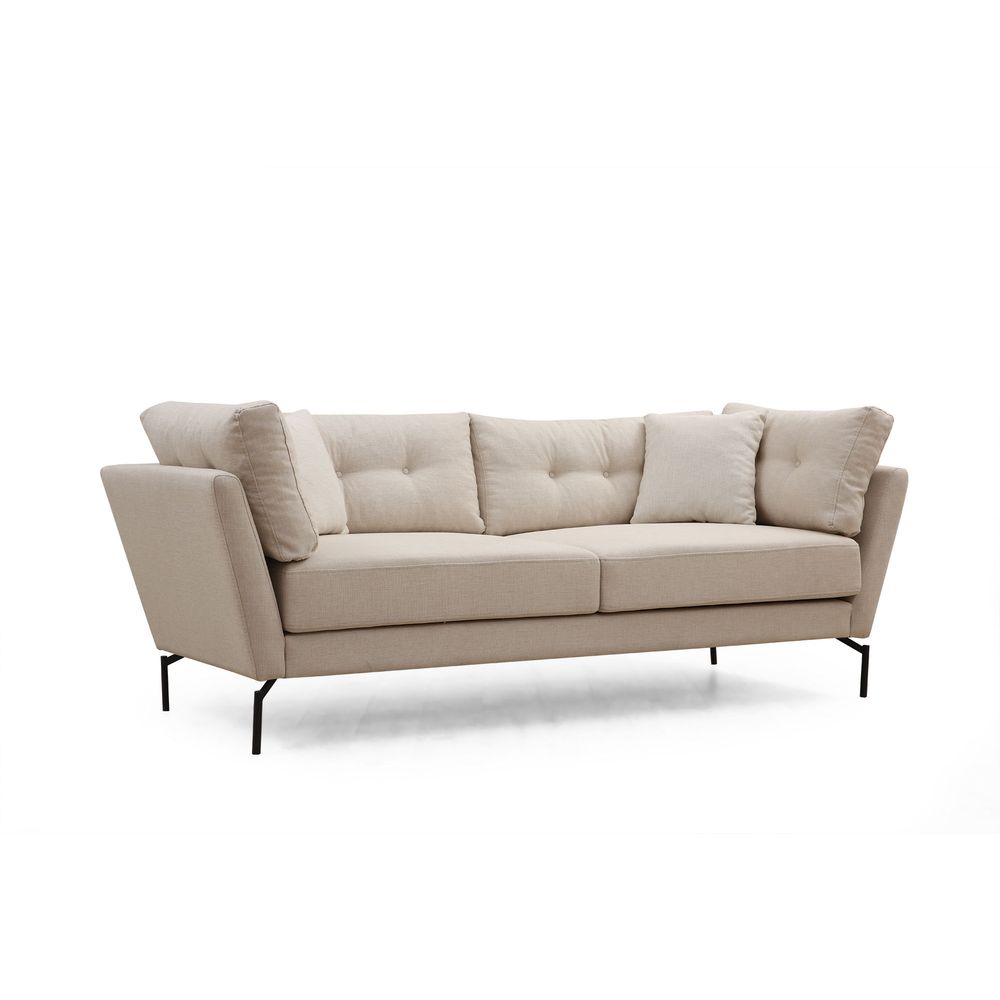 Mapa - Cream Cream Sofa za Tri Osobe slika 7