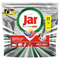 Jar Platinum Plus Anti Dull tablete za strojno pranje posuđa 125kom / XXL