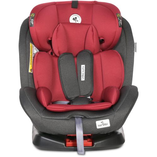 LORELLI LYRA Autosjedalica ISOfix SPS 360° Black & Red 0-12 godina/0-36 kg (0+/1/2/3) slika 3