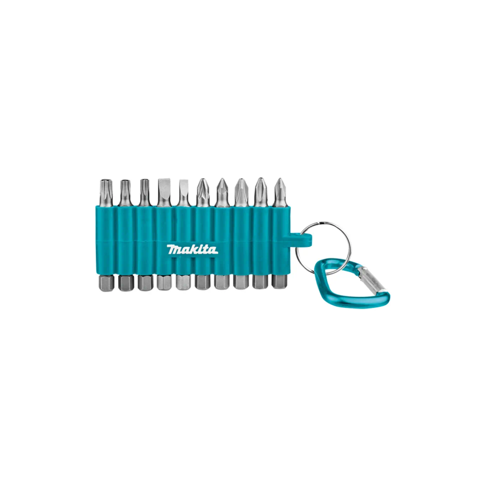 Makita - 10 dijelni set bitova na gumenom držaču (PH,PZ,SL,T) D-65028 slika 1