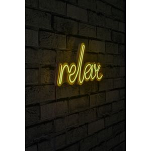 Wallity Ukrasna plastična LED rasvjeta, Relax - Yellow