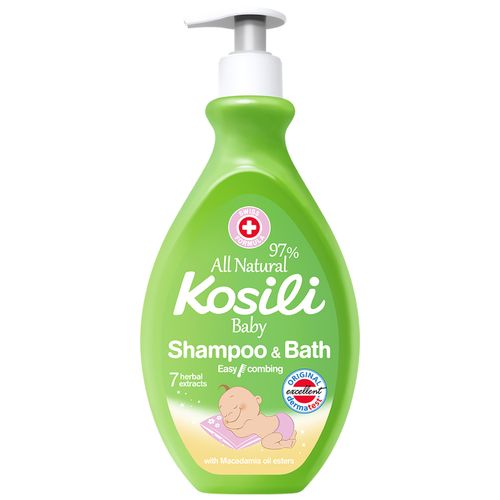 KOSILI All Natural šampon i kupka sa pumpicom  400ml slika 1