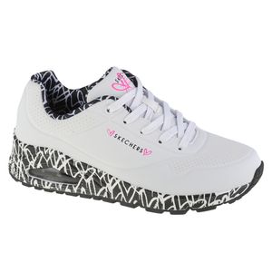 Skechers uno-loving love 155506-wbk