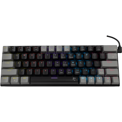 White Shark KEYBOARD GK-002721 WAKIZASHI / Crno - Siva US-BLUE.SW slika 1