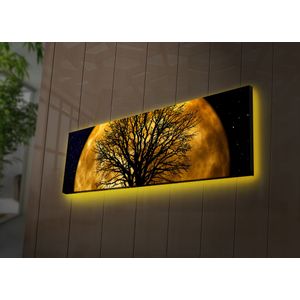 Wallity 3090DACT-71 Multicolor Decorative Led Lighted Canvas Painting