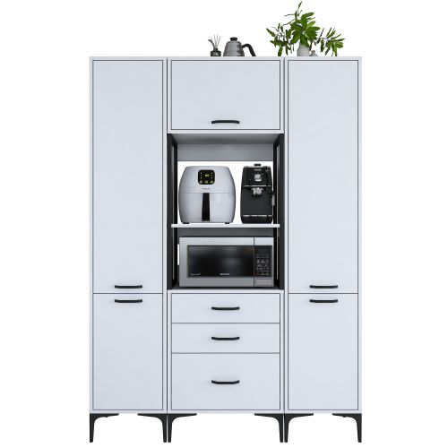 JE145 - 3115 White Multi Purpose Cabinet slika 10