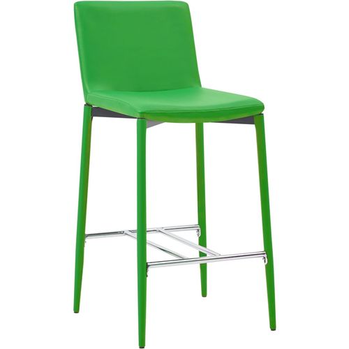 Barski stolci od umjetne kože 4 kom zeleni slika 27