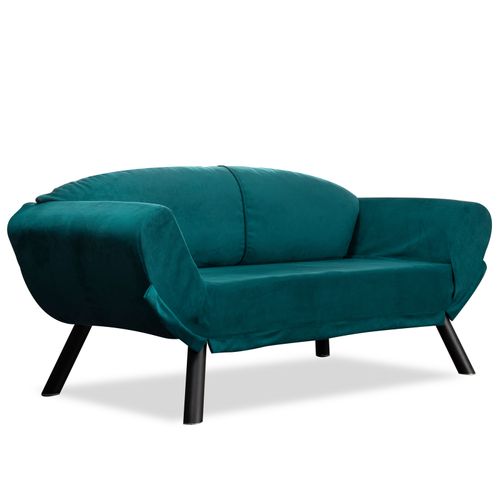 Genzo - Petrol Blue Petrol Blue 2-Seat Sofa-Bed slika 3