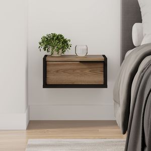 Noćni ormarić Eco – boje: crno drvo, oud
