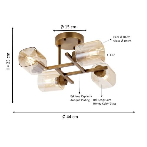 AR-1836-4E Vintage Luster slika 2