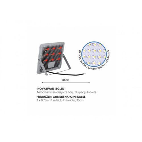 LED reflektor 100W LRF03W, Snaga 100 W ; Struja 435 mA ; Temperatura svetlosti 6500K slika 3