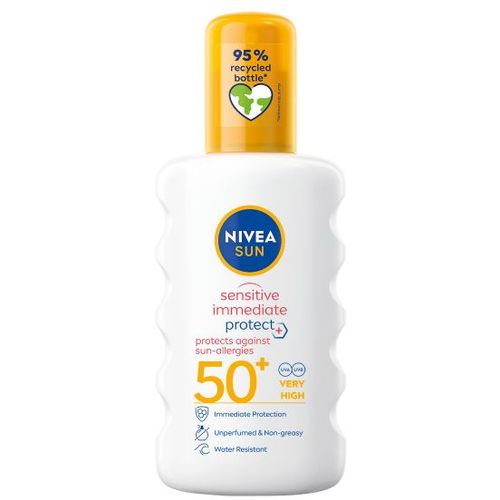 Nivea Sun Sensitive sprej za zaštitu od alergije na sunce SPF50+ slika 2