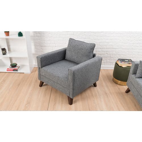 Atelier Del Sofa Fotelja BELLA siva, Bella Armchair - Gey slika 2