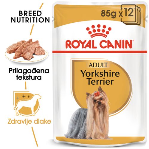 ROYAL CANIN BHN Yorkshire Terrier Adult, potpuna hrana za odrasle yorkie starije od 10 mjeseci, 12x85 g slika 5