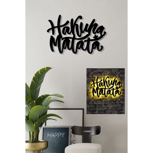 Hakuna Matata - Yellow Yellow Decorative Led Lighting slika 1