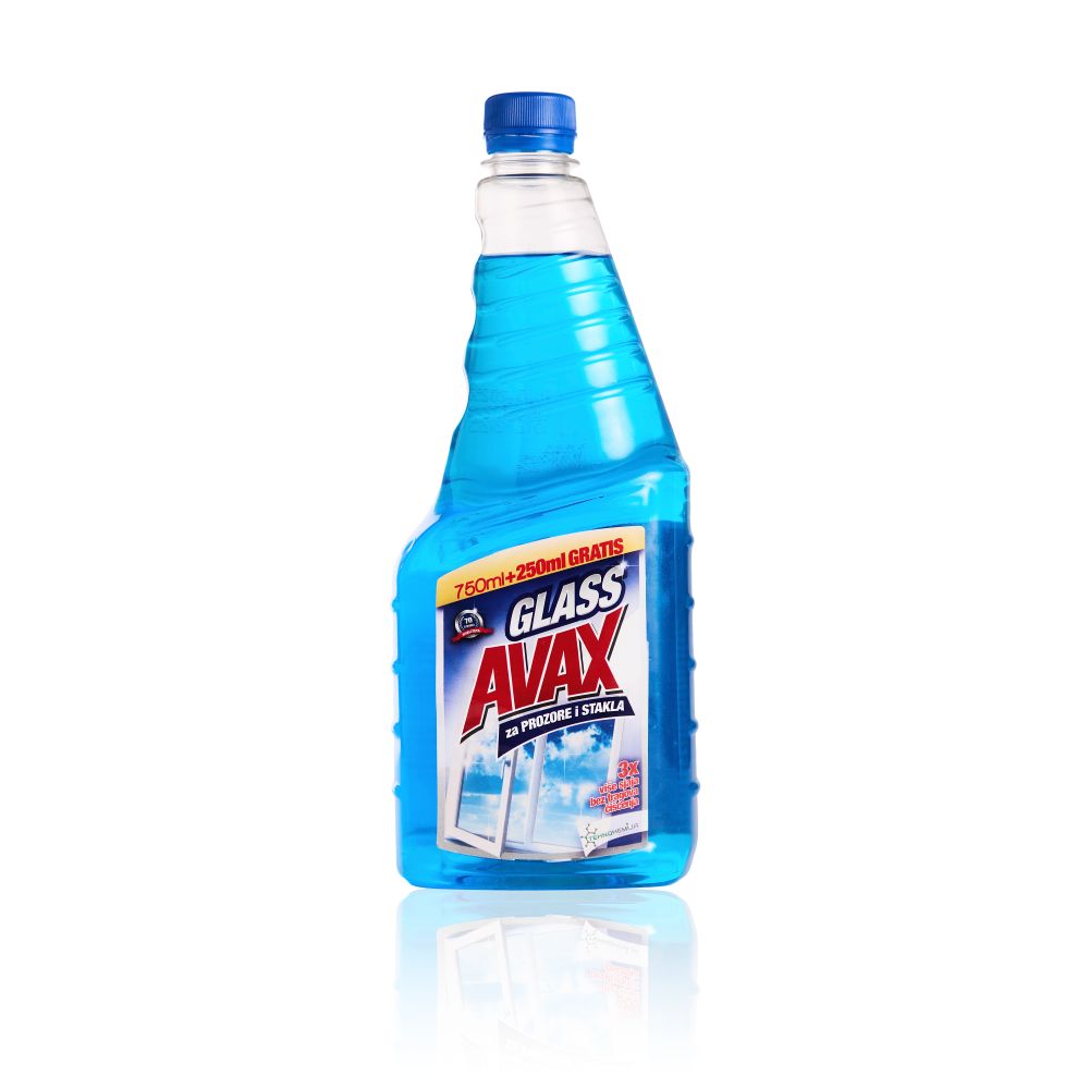 Avax Sredstvo za čišćenje stakla dopuna 1L slika 1