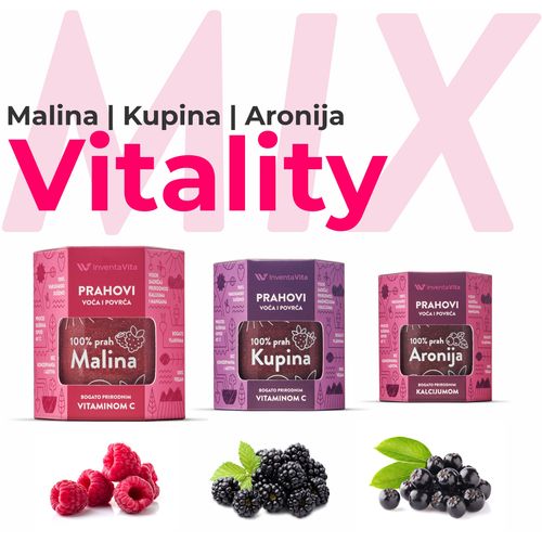Inventa vita Vitality MIX - Malina/Kupina/Aronija slika 1