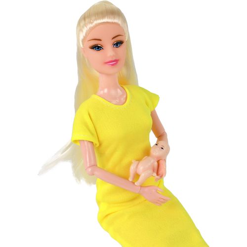Trudna lutka u žutoj haljini slika 3