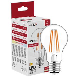 Avide Sijalica, LED 7W, E27, 2700K, 360°, 230V AC - Globe 7W E27