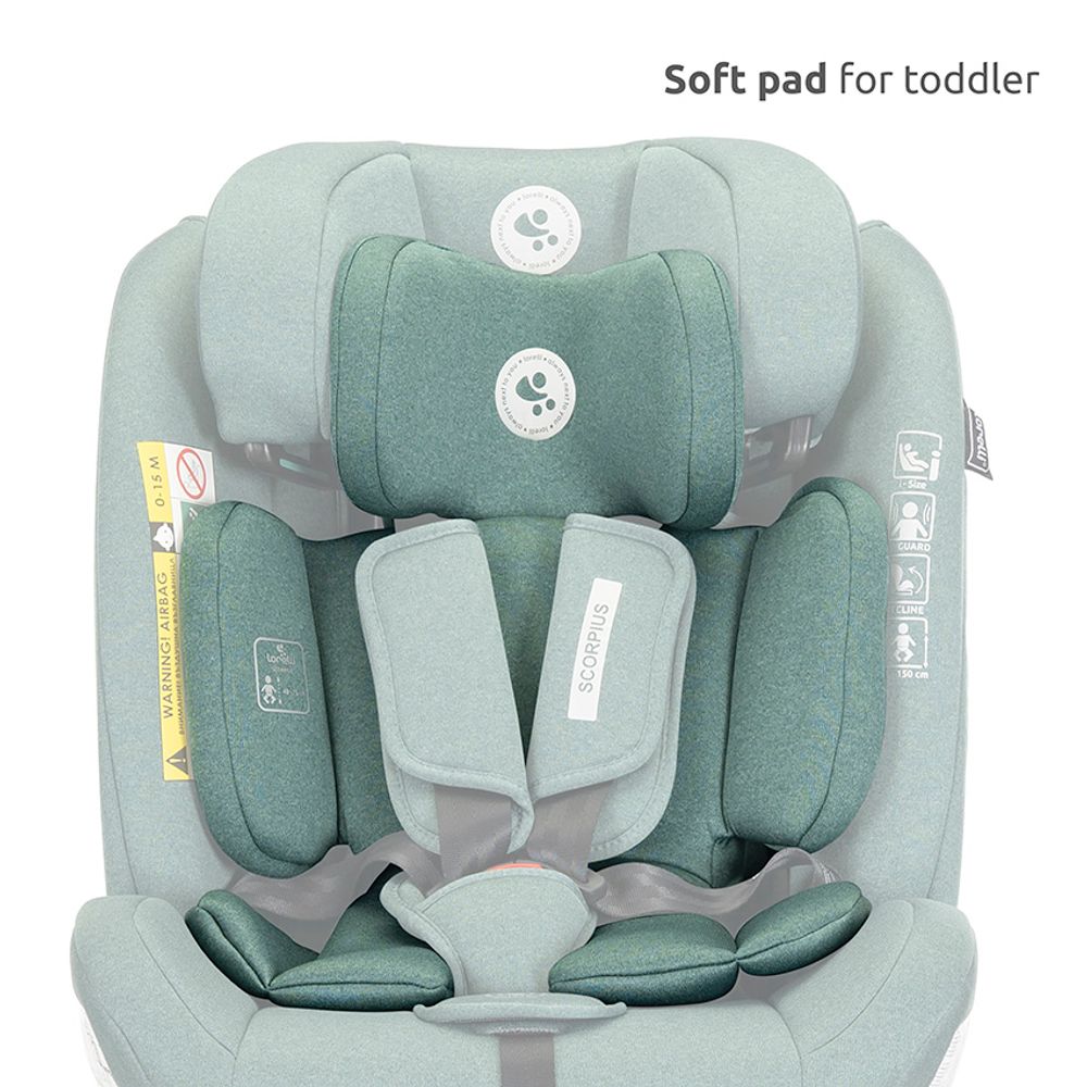 LORELLI SCORPIUS i-size Autosjedalica Grey 0-12 godina/0-36 kg (0+/1/2/3) slika 11