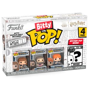 Blister 4 figure Bitty POP Harry Potter i Hermione