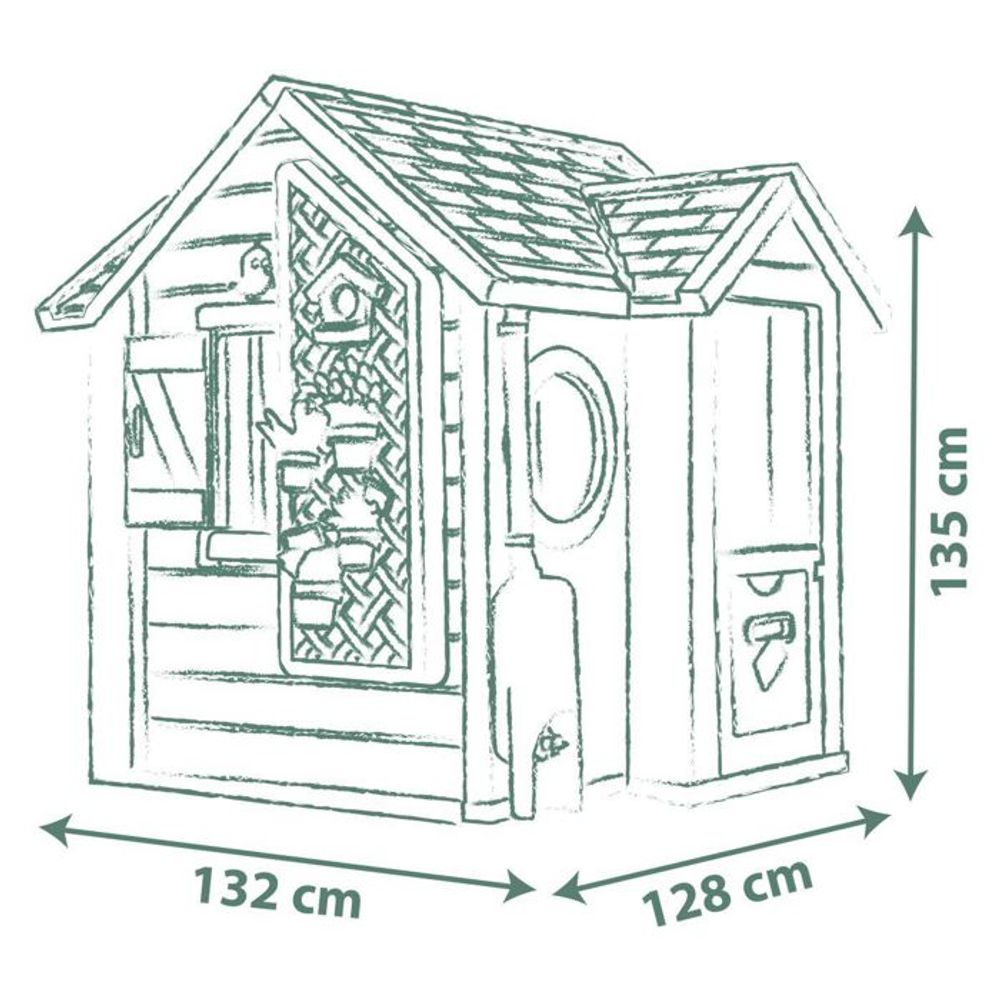 SMOBY Kućica za djecu Garden House slika 6