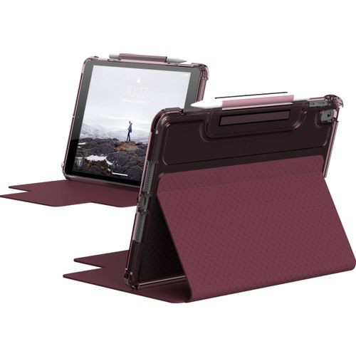 Urban Armor Gear Lucent etui s poklopcem Pogodno za modele Apple: iPad (7. generacija), iPad (8. generacija), Pad (9. generacija) patlidžan boja, ruža, prozirna slika 2