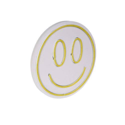 Wallity Ukrasna plastična LED rasvjeta, Smiley - Yellow slika 4