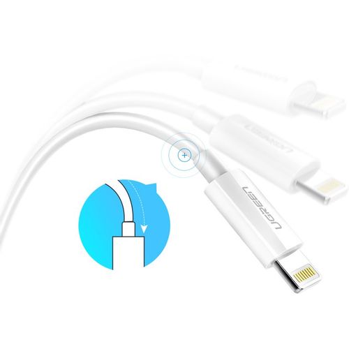 UGREEN USB A- MFI Apple Lightning kabel 1m slika 6