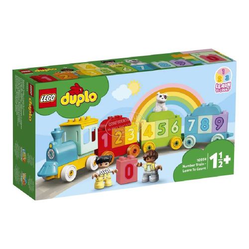 Igra Gradnje Duplo Number Train Lego 10954 DUPLO The Number Train Pisana (23 pcs) slika 1