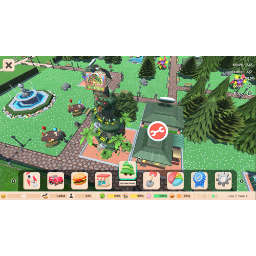 Rollercoaster Tycoon Adventures Deluxe (Xbox Series X &amp; Xbox One) slika 3