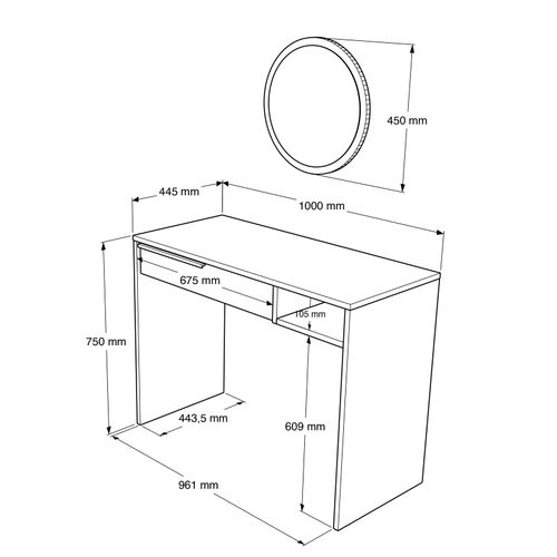 ON27-SU Oak Young Room Set slika 8