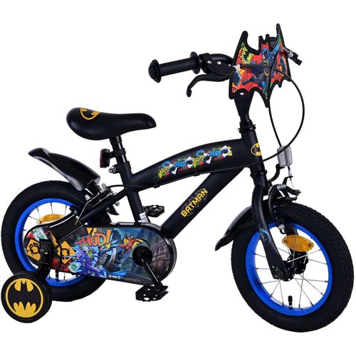 Volare dječji bicikl Batman 12" s dvije ručne kočnice crni slika 2