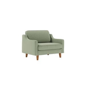 Fotelja Robin Loveseat - boje: morska zelena orah
