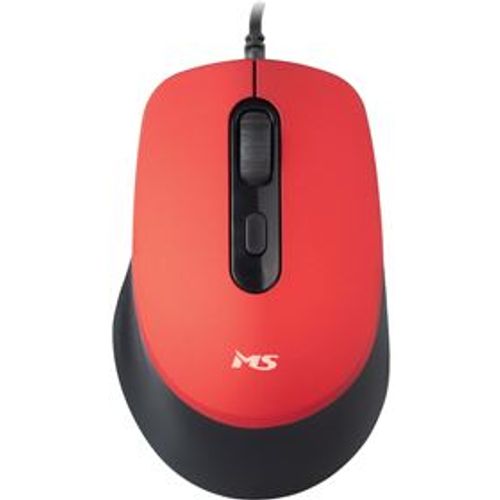 MS FOCUS C122 crveni žičani miš slika 1
