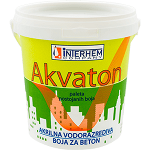 AKVATON Vodorazrediva akrilna boja za beton 25kg