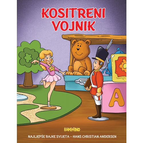 Kositreni vojnik, bajka  H. C. Andersen - iz serijala malih slikovnica slika 1