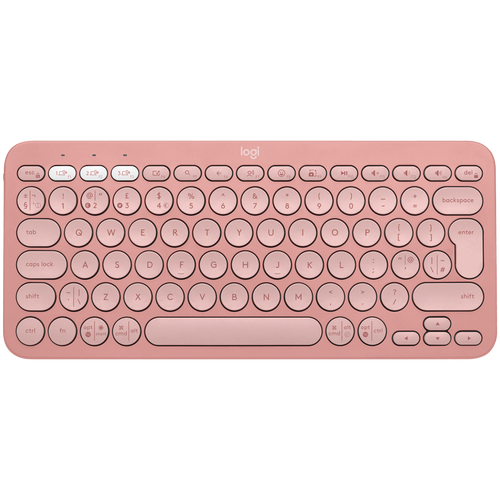 LOGITECH K380S Višestruki Bluetooth Tipkovnica - Tonal Rose - US Int'l slika 1