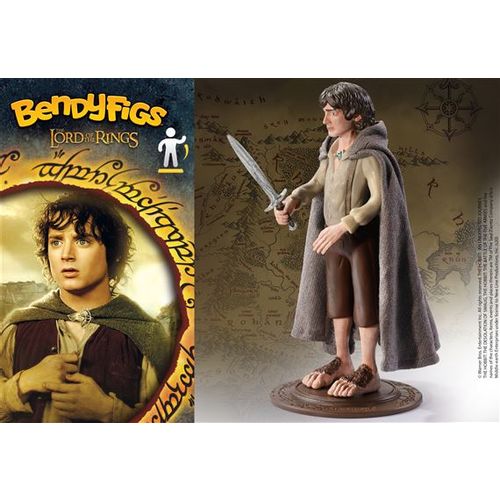 NOBLE COLLECTION - LORD OF THE RINGS - BENDYFIGS - FRODO BAGGINS slika 6