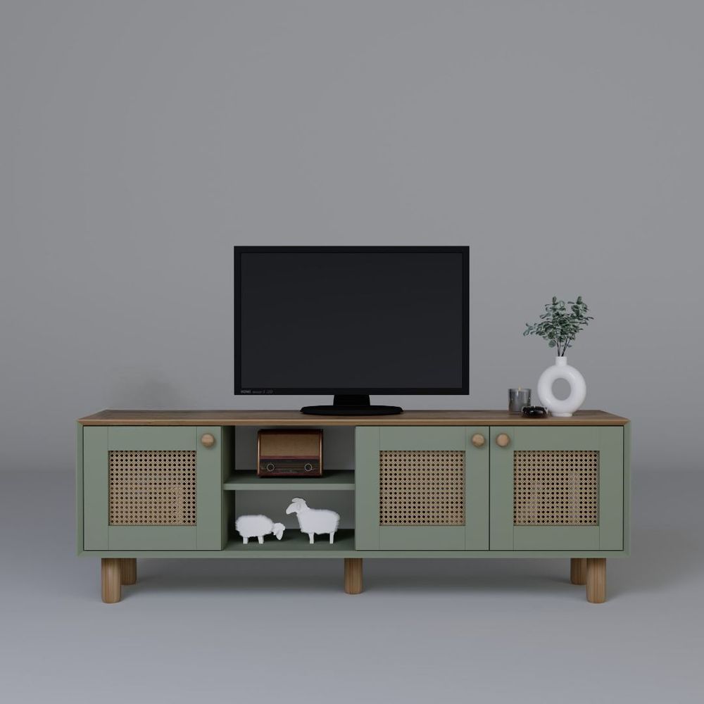TV Stalak Bohemian 1600-142, Zelena Boja slika 4
