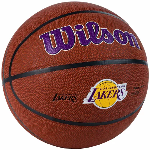 Wilson Team Alliance Los Angeles Lakers Košarkaška Lopta WTB3100XBLAL slika 4